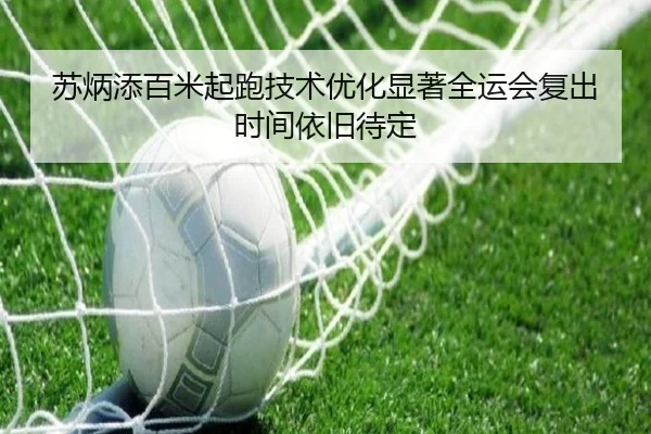 苏炳添百米起跑技术优化显著全运会复出时间依旧待定 | MKsports